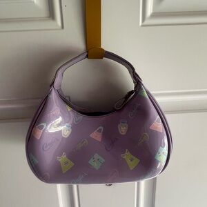 Candie's Purple Purse with Glossy Finish